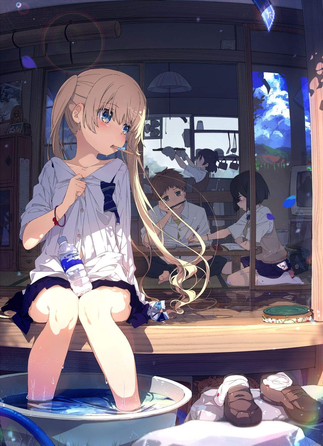 【Pixiv画师推荐】荻pote-这画风，真的太喜欢了_11P