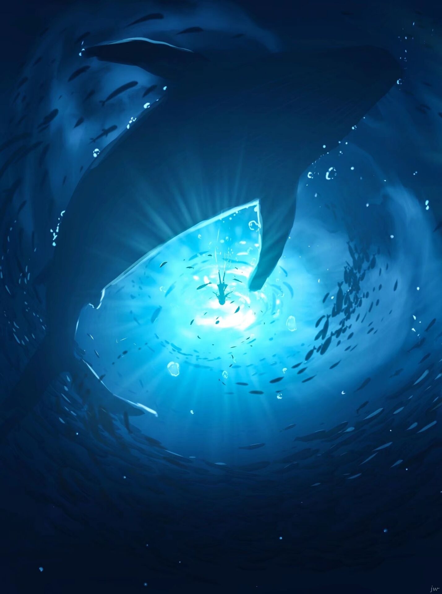 【Pixiv画师推荐】画师JW-你和星空都曾是我的幻想_10P