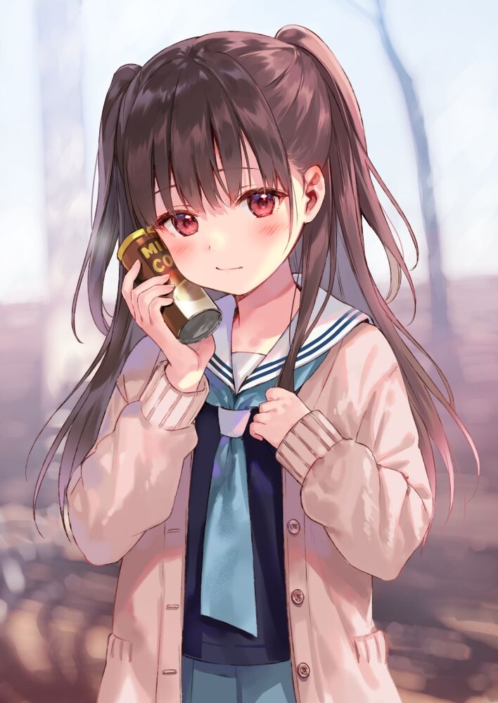 【Pixiv画师推荐】フカヒレ-可爱的制服女孩子_12P