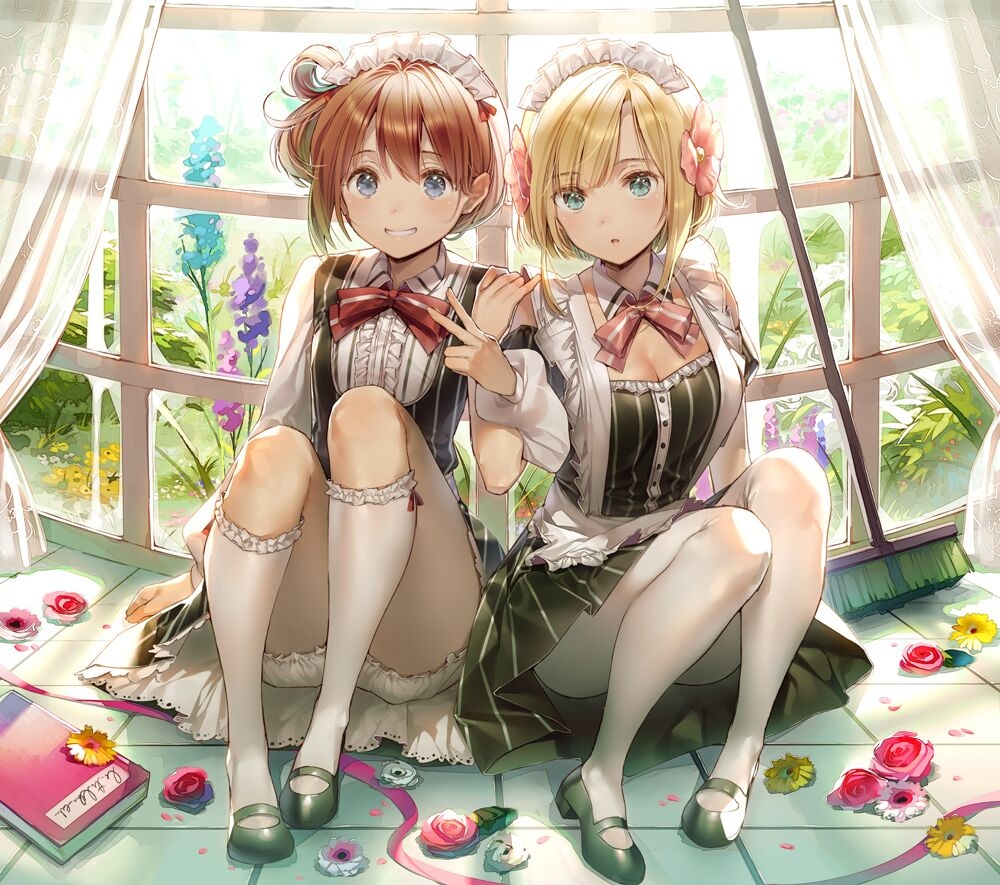 【Pixiv画师推荐】DSマイル-少女插画_13P