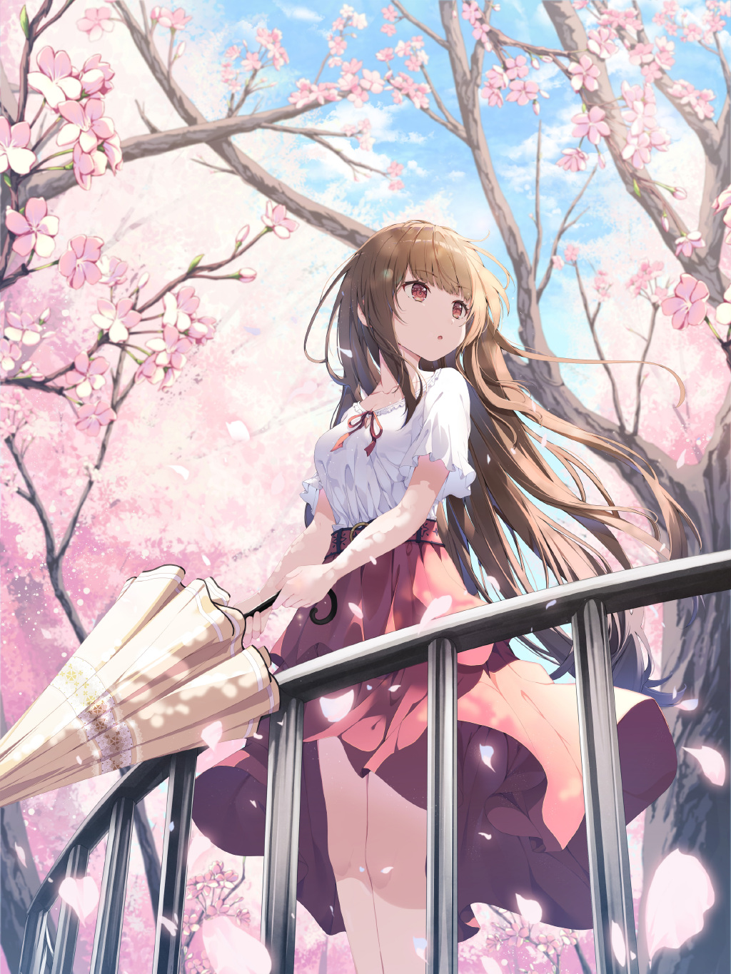 【P站画师】萌系少女,日本画师もち的插画作品