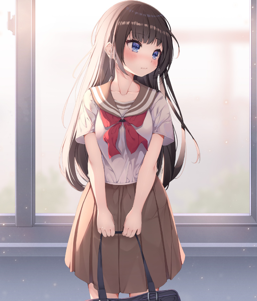 【P站画师】萌系少女,日本画师もち的插画作品