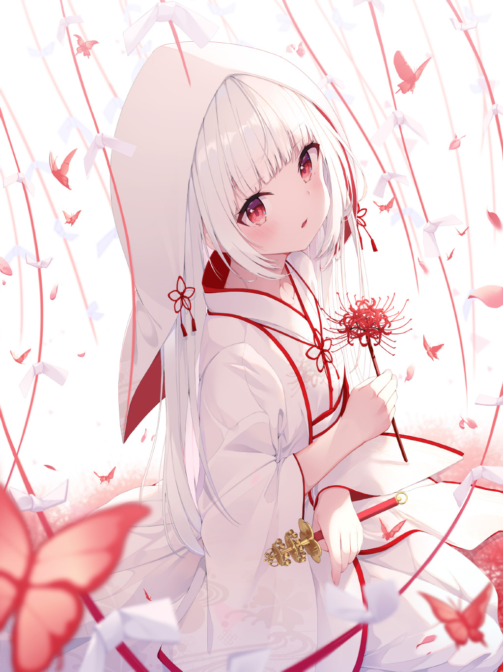【P站画师】萌系少女,日本画师もち的插画作品