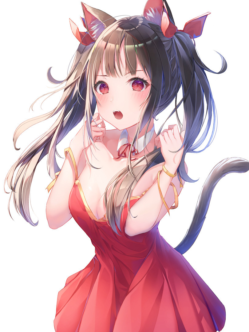 【P站画师】萌系少女,日本画师もち的插画作品