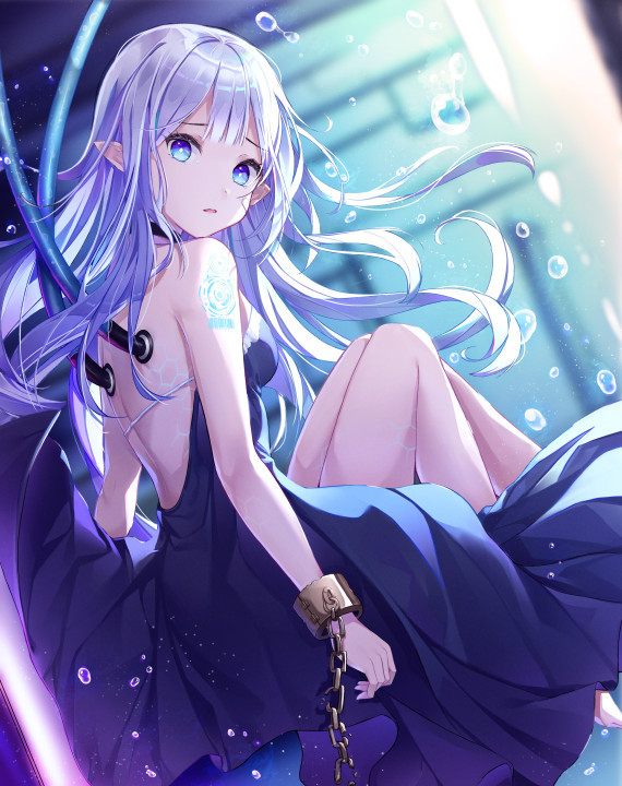 【P站画师】萌系少女,日本画师もち的插画作品