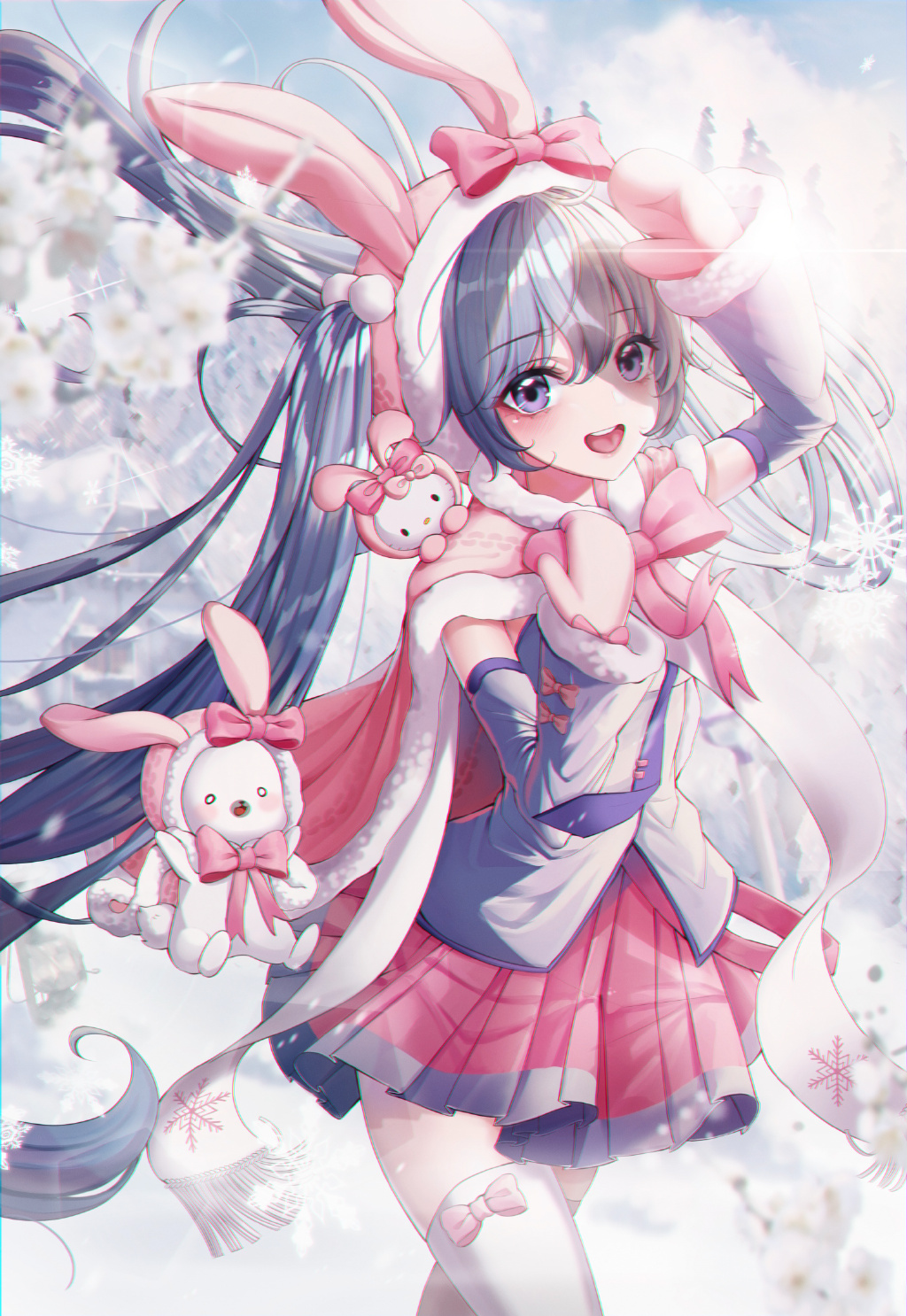 snow miku x hello kitty ❤️_pid_79288255