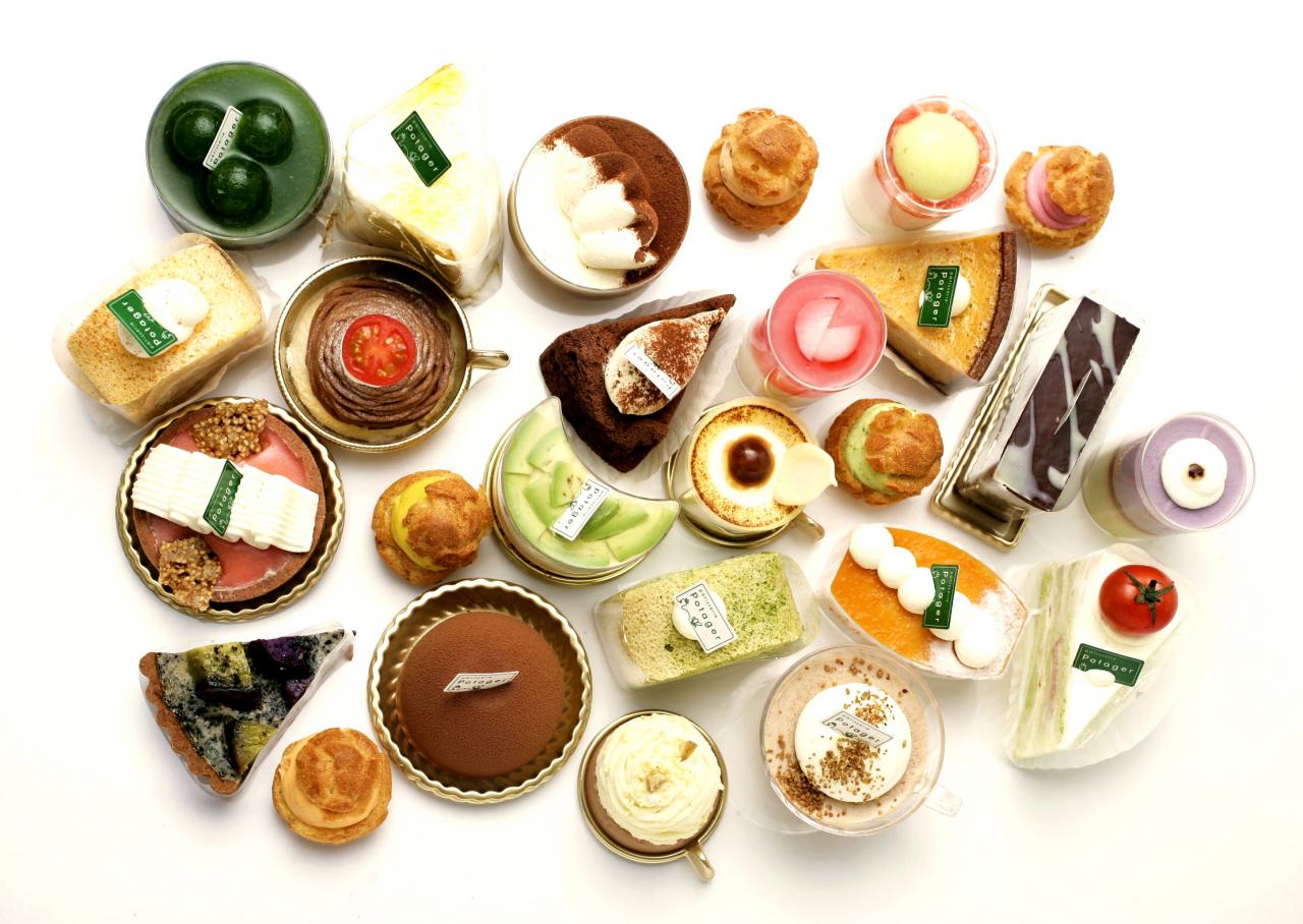 用蔬菜制作的低糖蛋糕（Patisserie Potager）
