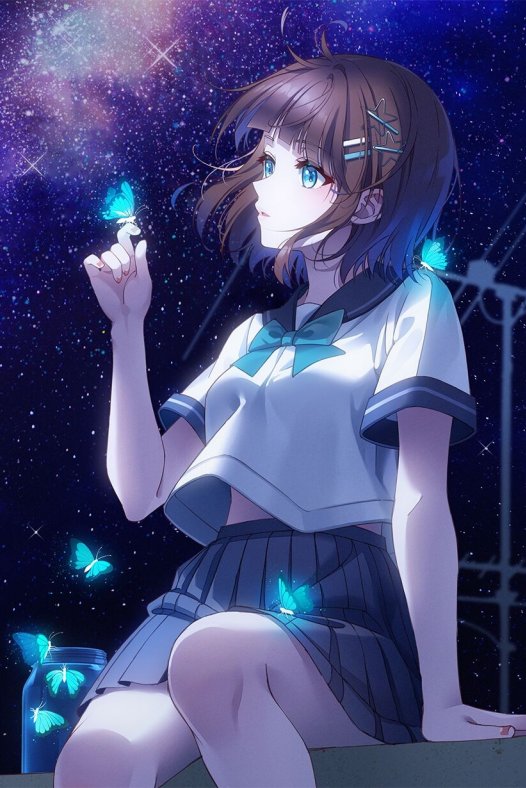 【Pixiv画师推荐】UNJEM-恋爱中的女孩子_13P
