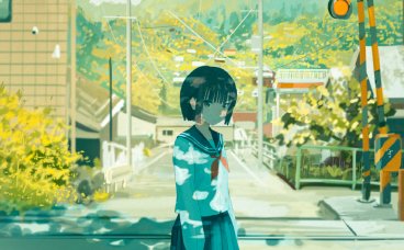 【P站画师】华丽的风景画师,日本画师banishment的插画作品