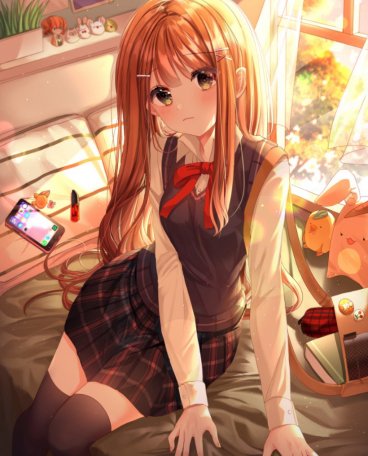 【P站画师】女朋友的小情绪,韩国画师Myowa的插画作品