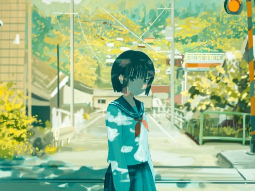 【P站画师】华丽的风景画师,日本画师banishment的插画作品